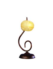 Wave Table Lamps Mantra Armed Table Lamps